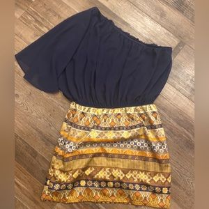 Judith March one shoulder dress